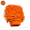 Microfiber mesh cleaning mitt cleaning glove cheap car cleaning tools